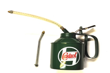 CASTROL OIL PUMP CAN