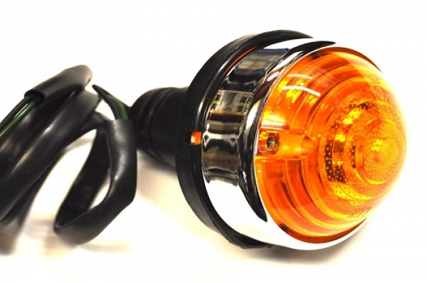 CHROMRING ZU FRONT BLINKER AB 86 MIT 2 SCHRAUBEN