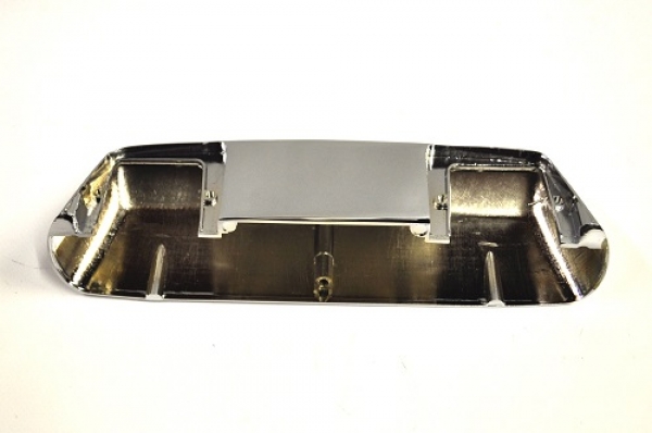 NUMBER PLATE LAMP CHROME METAL